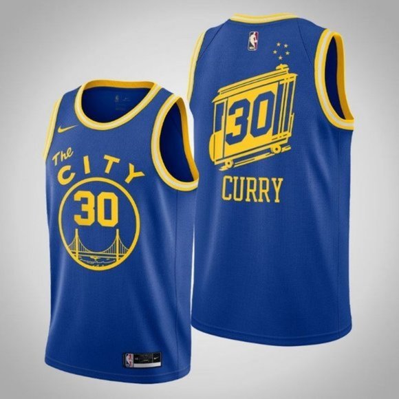 stephen curry blue jersey
